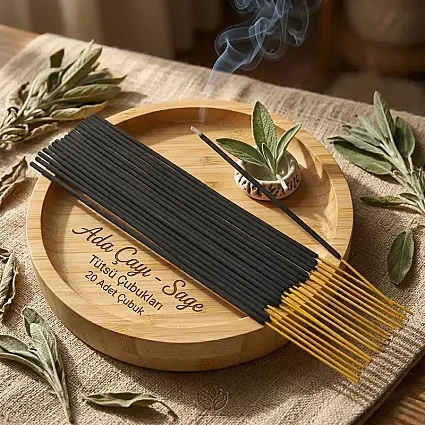Ada Çayı - Sage - Çubuk Tütsü 25 Gr 20 Adet