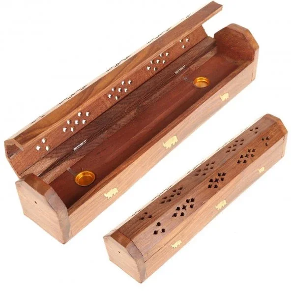 Ahşap Küçük Tütsülük Hazneli M2 - 3