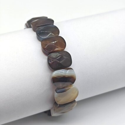 Akik Doğal Taş Bileklik RA4 - Logosuz Ürünler