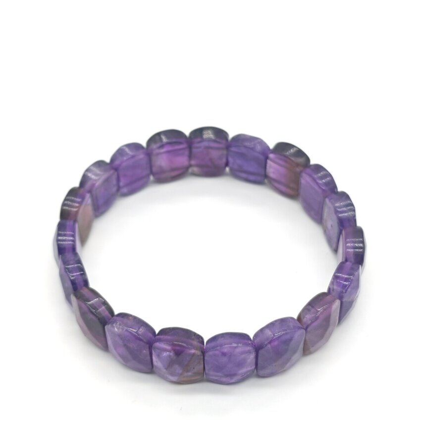 Amatist Doğal Taş Rolex Bileklik RM1 - 4