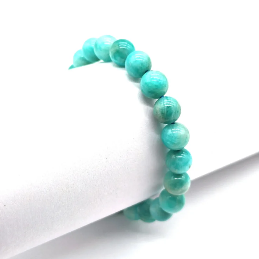 Amazonit Doğal Taş Bileklik – 8 mm K1 - 1