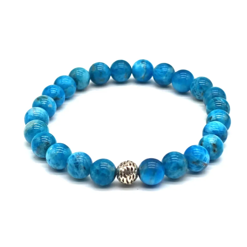 Apatit Doğal Taş Bileklik – 8 mm K4 - 2