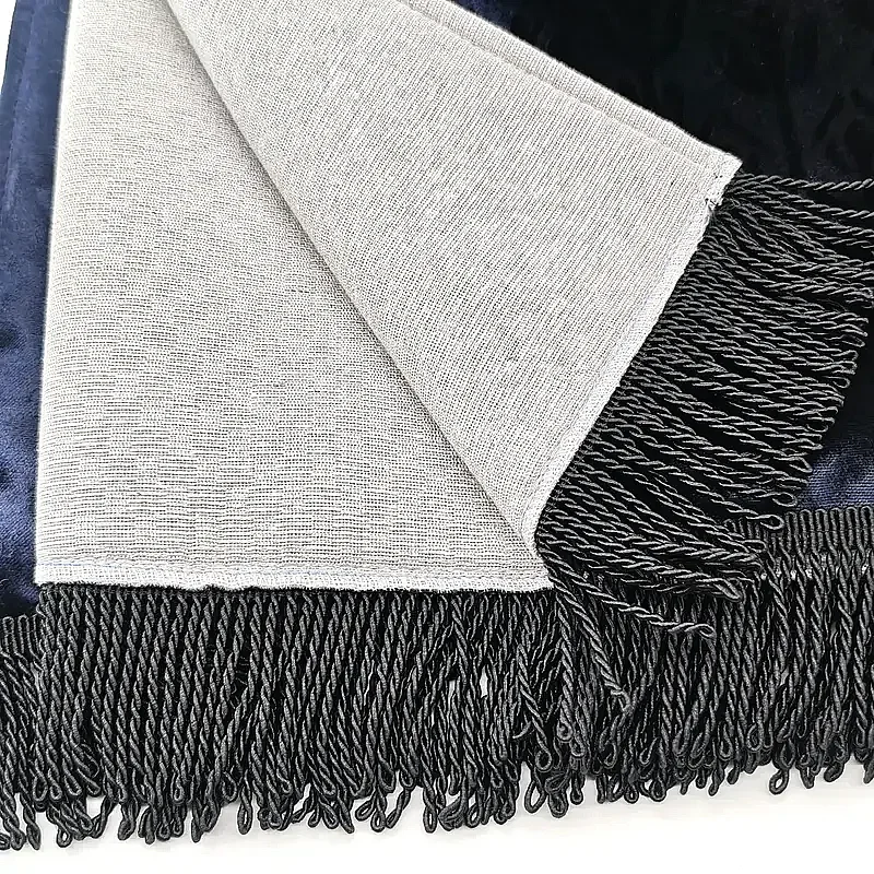 Astarlı Süngerli Kalın Platinyum Seccade 68x115 650 Gr Lacivert M1 - 3