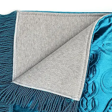 Astarlı Süngerli Kalın Platinyum Seccade 68x115 650 Gr Mavi M1 - 3