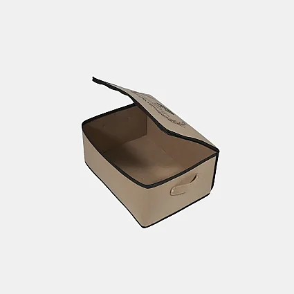 Bazaaltı Keçe Sandık Maxi Bej - 4