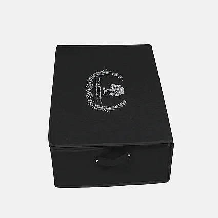 Bazaaltı Keçe Sandık Mega Siyah - 6