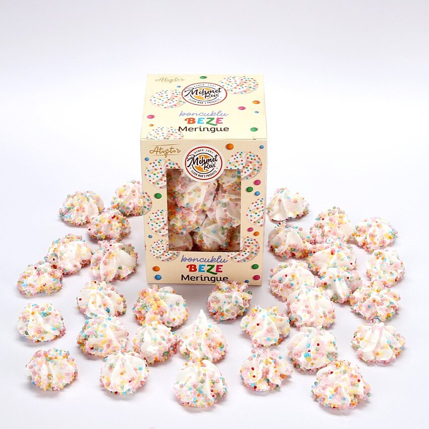 Boncuklu Beze Meringue - Mehmet Reis - 100 Gr - 1