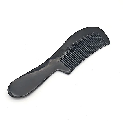 Boynuz Tarak 18 cm Saplı Koyu Renk B3