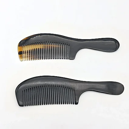 Boynuz Tarak 20 cm Saplı Koyu Renk B7 (1)