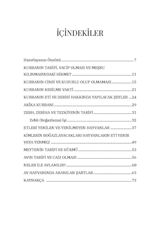 Büyük İslâm İlmihali - Kurban Boğazlama ve Av - 2