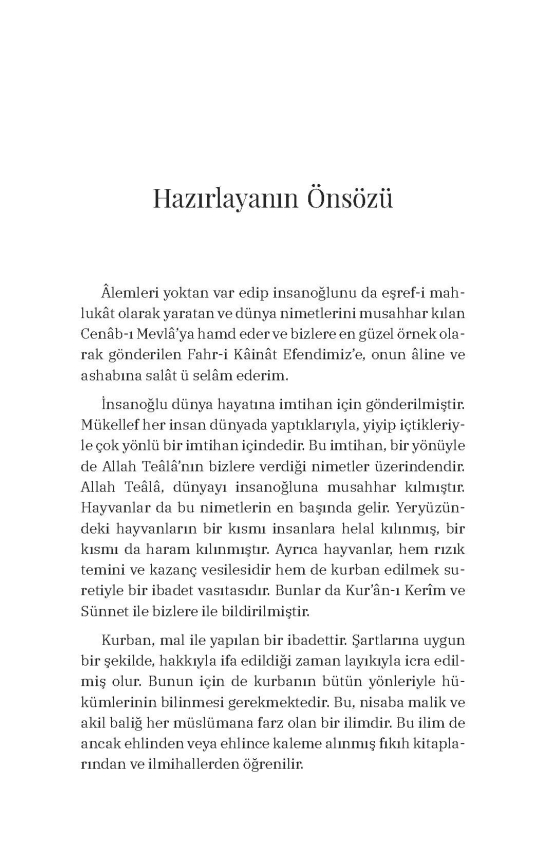 Büyük İslâm İlmihali - Kurban Boğazlama ve Av - 3