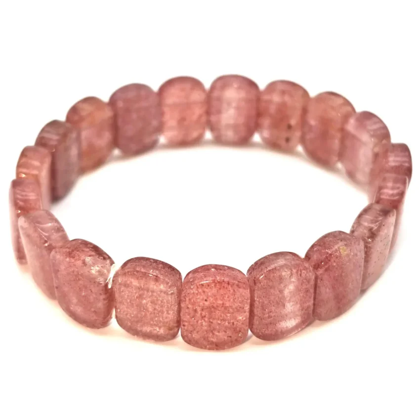 Çilek Kuvars Doğal Taş Bileklik CP1 - 3