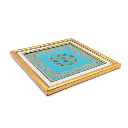 Çini Koleksiyonu Kütahya Çini Tablo 30*30 Lale - 2
