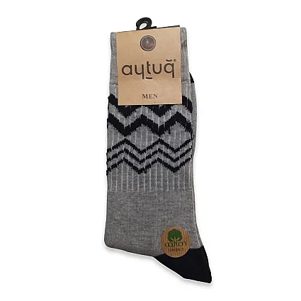 Cotton Dikişsiz Çorap 22419 Gri