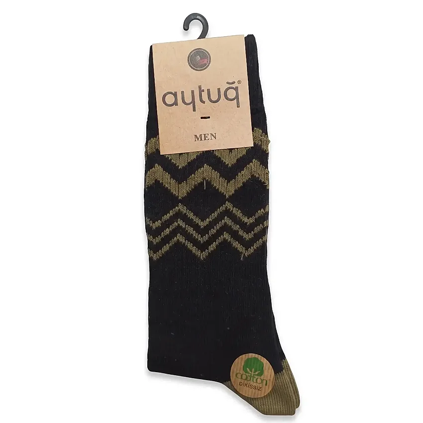 Cotton Dikişsiz Çorap 22419 Siyah - 1