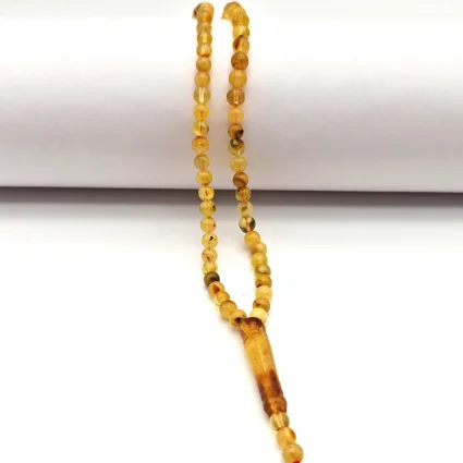 Damla Özel Kehribar Tesbih 99 lu - 4