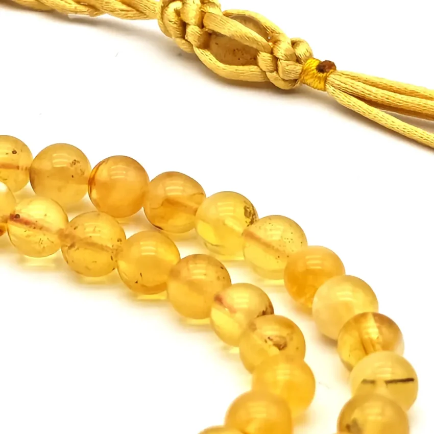 Damla Özel Kehribar Tesbih 99 lu AL1 - 5