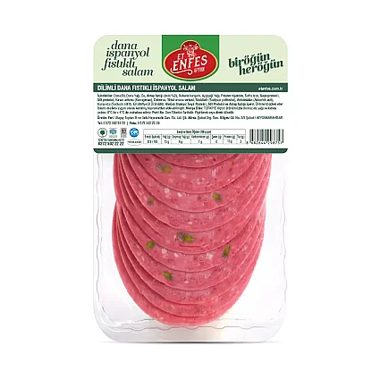 Dana Fıstıklı Dilimli Salam 100 Gr