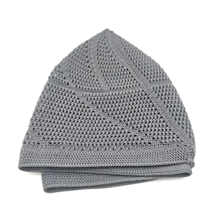 Dantel Örme Gri Takke - Gold M1 - 1