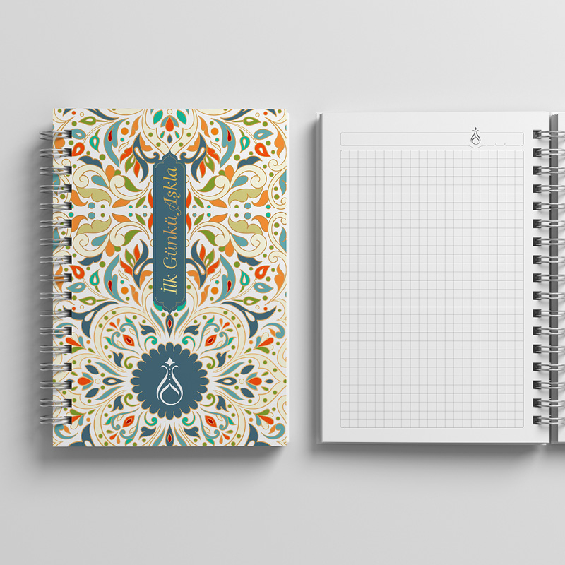 Defter ve Kalem Seti 10 lu Serhendi Logolu M6 - 2