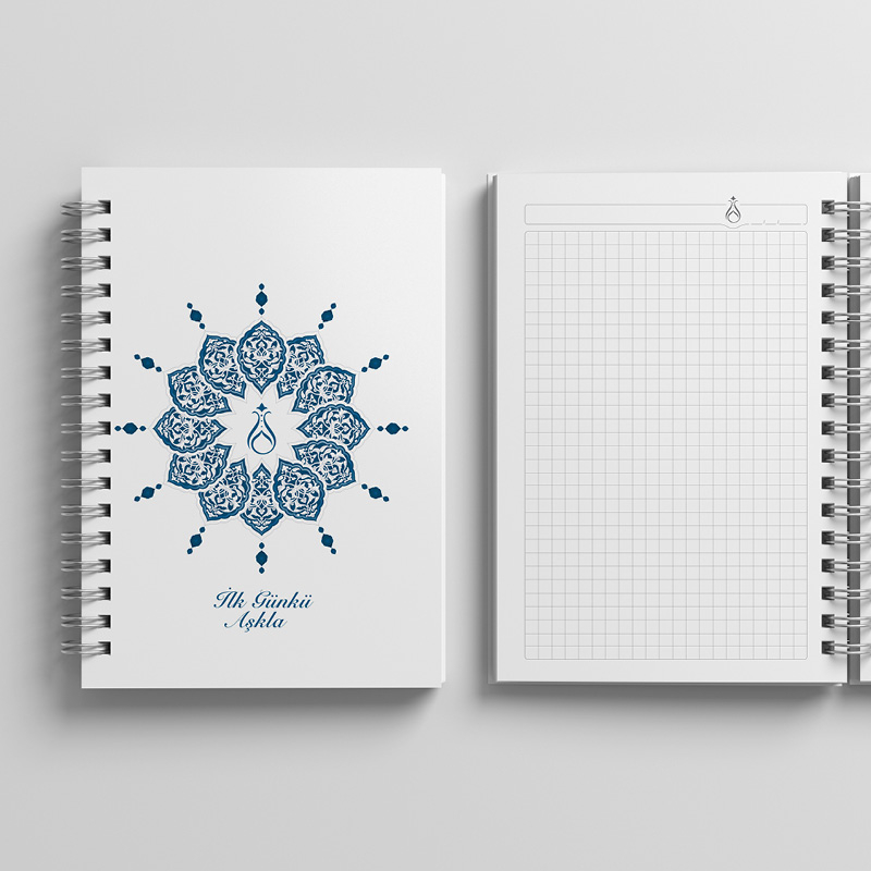 Defter ve Kalem Seti 10 lu Serhendi Logolu M7 - 2