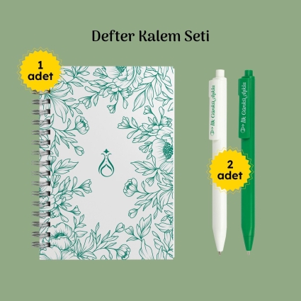 Defter ve Kalem Seti Serhendi Logolu M4 - 1