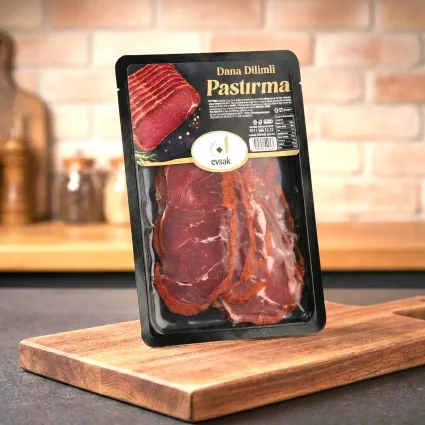 Evsak Dilimli Pastırma 100 Gr (Çemenli)