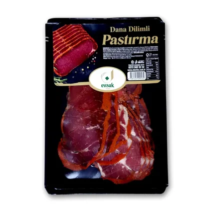 Evsak Dilimli Pastırma 100 Gr (Çemenli) (1)