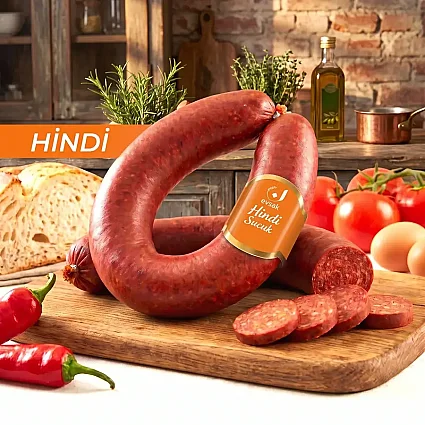 Evsak Hindi Kangal Sucuk Fermente 500-549 Gr