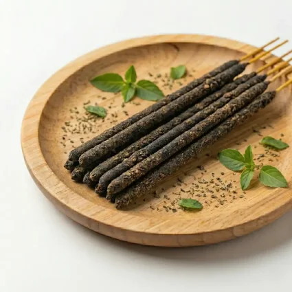 Fesleğen Kokulu Kaliteli Kalın Çubuk Tütsü