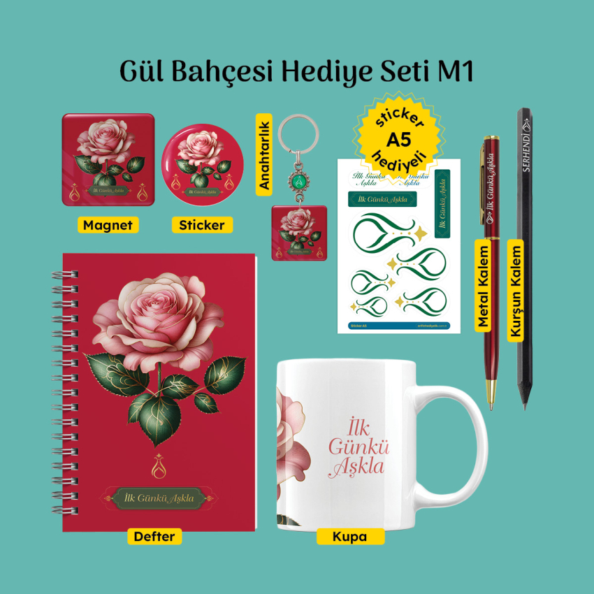 Gül Bahçesi Hediye Seti M1 - 1