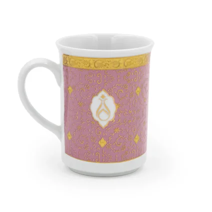 Güral Porselen Kupa Bardak Pembe - 2