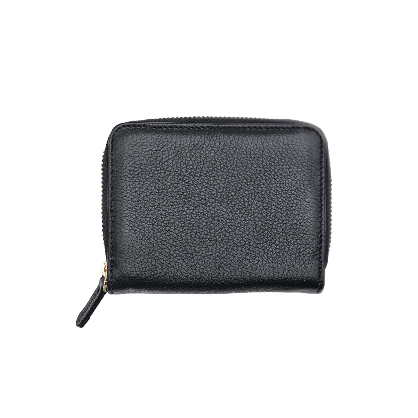 Hakiki Deri Cüzdan Bozuk Paralıklı Siyah M2 2263 - 6