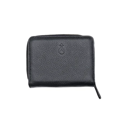 Hakiki Deri Cüzdan Bozuk Paralıklı Siyah M2 2263 