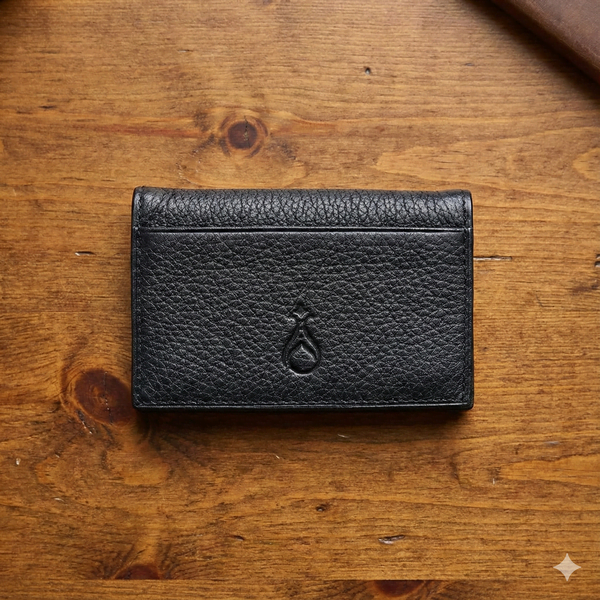 Hakiki Deri Kartlık Siyah M1 1169 - 1