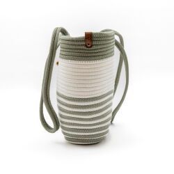 Hasır Kadın Kol ve Omuz Çantası İnci Yeşil M2 - 3