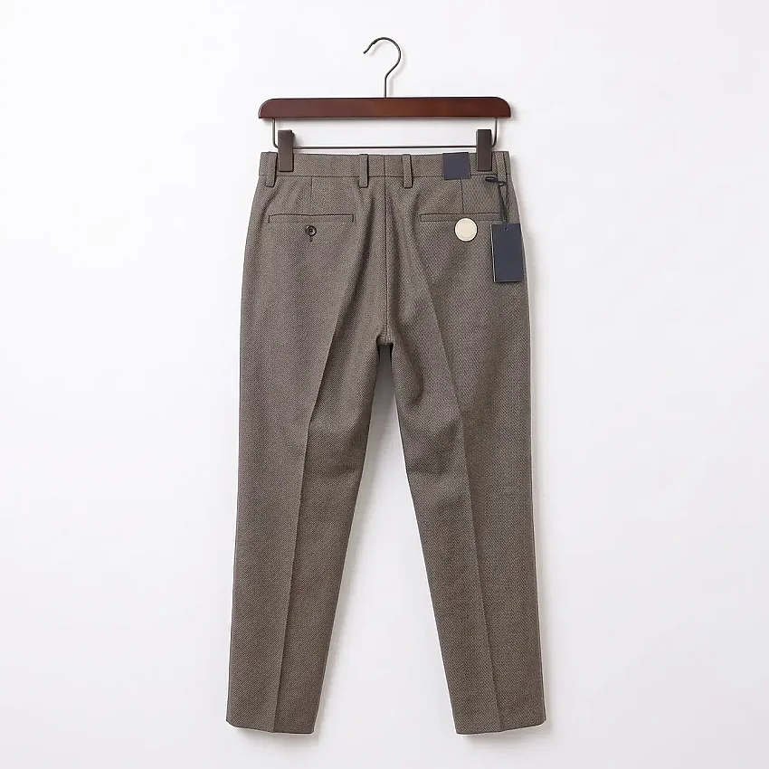 Jogger Pamuklu Pantolon Lastikli İpli Cepli Fitilli Kahverengi - 2