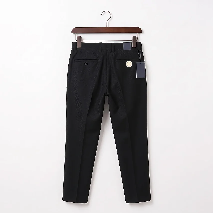 Jogger Pamuklu Pantolon Lastikli İpli Cepli Fitilli Siyah - 2