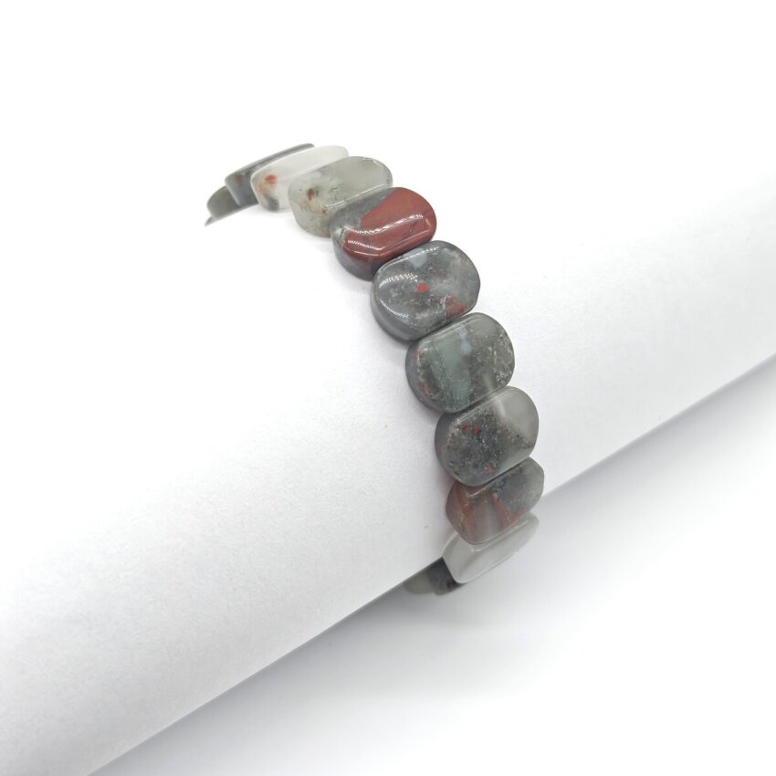 Kan Taşı Doğal Taş Bileklik RK1 - 3