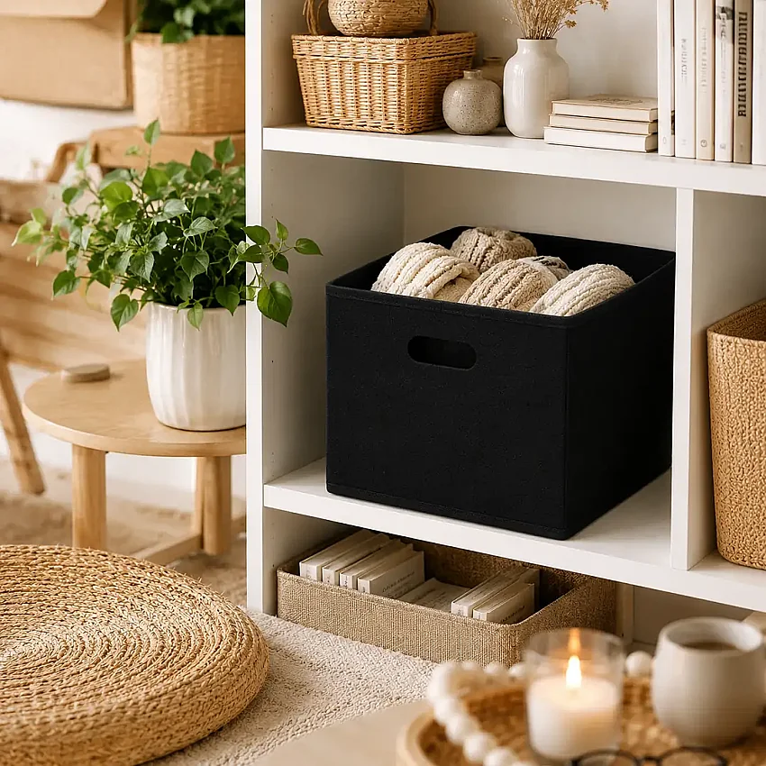 Keçe Çok Amaçlı Raf Düzenleyici Mega Siyah - 1