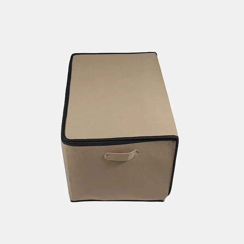 Keçe Fermuarlı Sandık Megaplus Bej - 4