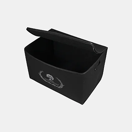 Keçe Fermuarlı Sandık Megaplus Siyah - 3