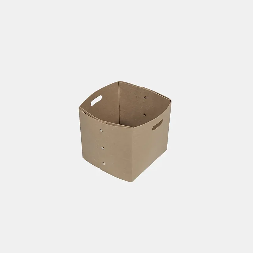 Keçe Zımbalı Raf Düzenleyici 30x30x30 Bej - 5