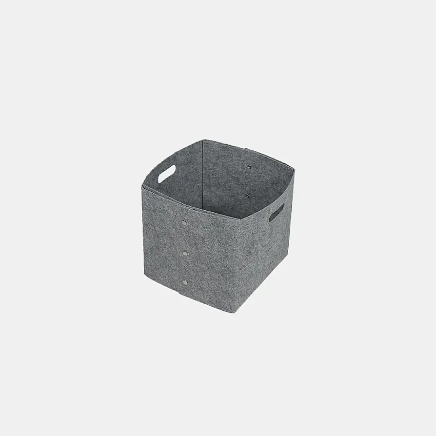 Keçe Zımbalı Raf Düzenleyici 30x30x30 Gri - 5