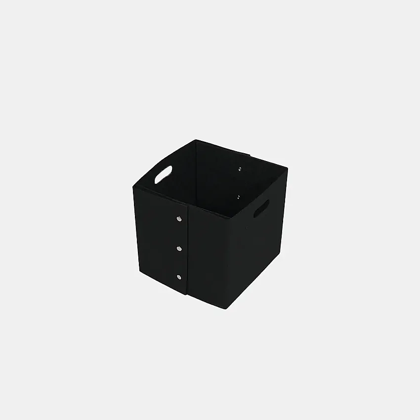Keçe Zımbalı Raf Düzenleyici 30x30x30 Siyah - 3