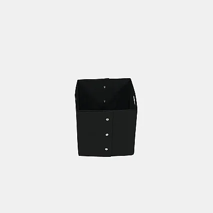 Keçe Zımbalı Raf Düzenleyici 30x30x30 Siyah - 5