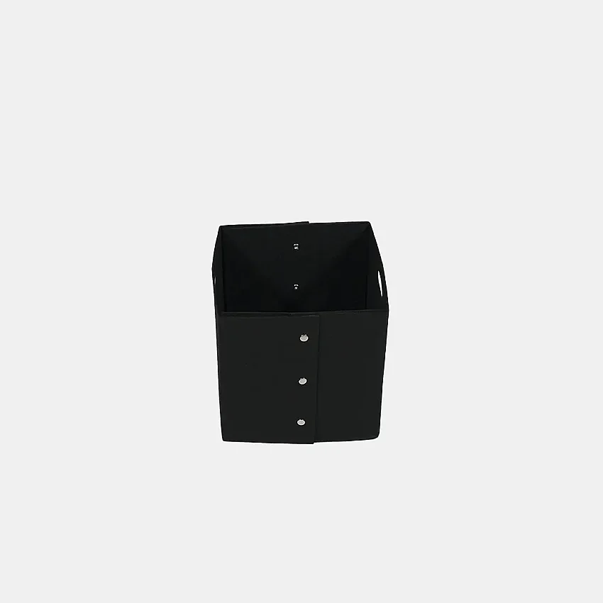 Keçe Zımbalı Raf Düzenleyici 30x30x30 Siyah - 5