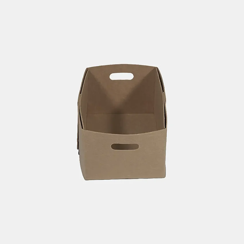Keçe Zımbalı Raf Düzenleyici 36x25x20 Bej - 6