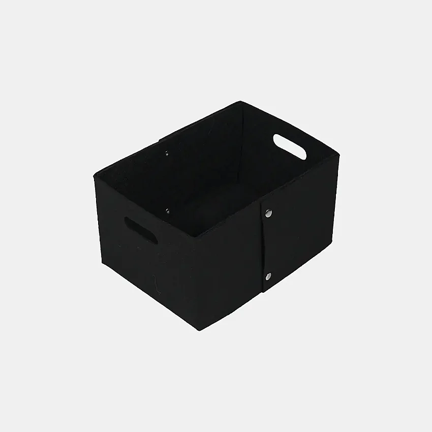 Keçe Zımbalı Raf Düzenleyici 36x25x20 Siyah - 6