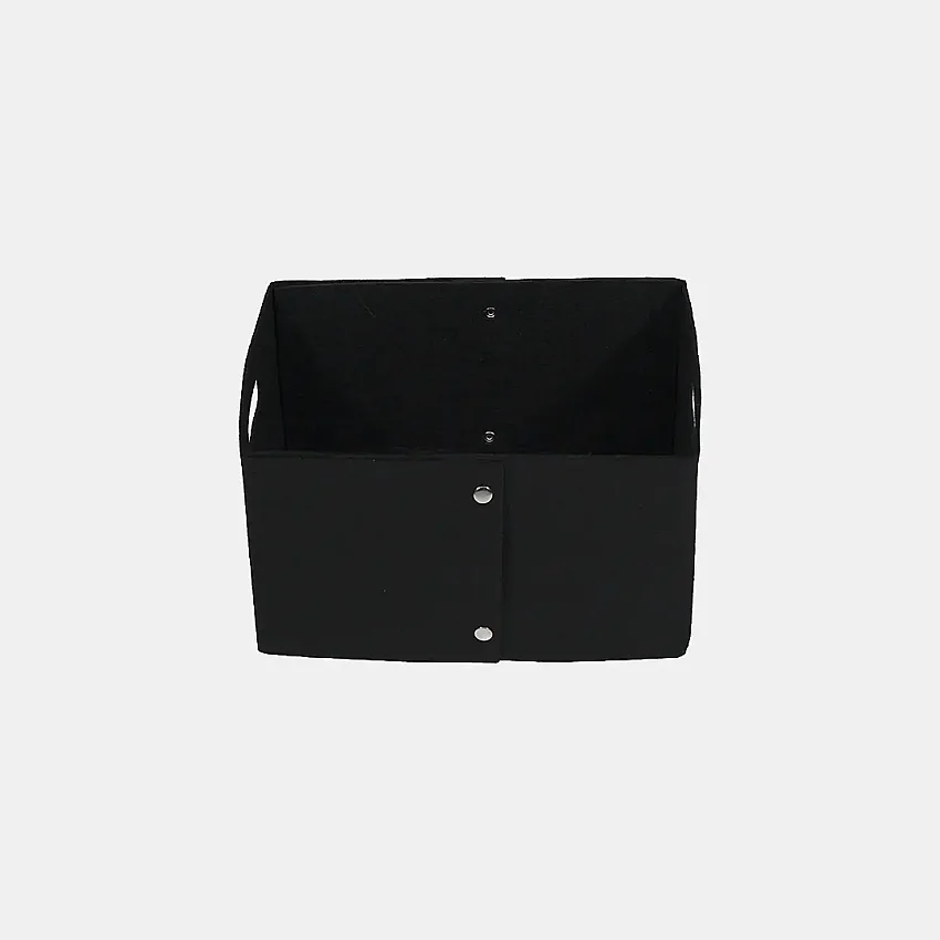 Keçe Zımbalı Raf Düzenleyici 36x25x20 Siyah - 4
